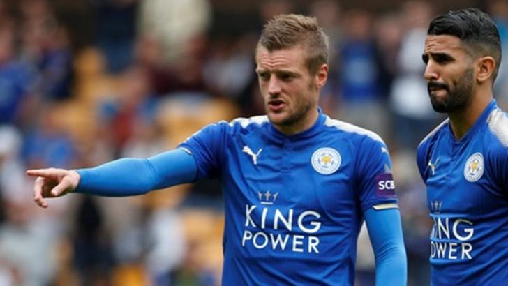 Will Leicester striker Jamie Vardy start against his former club Fleetwood on Tuesday night? 